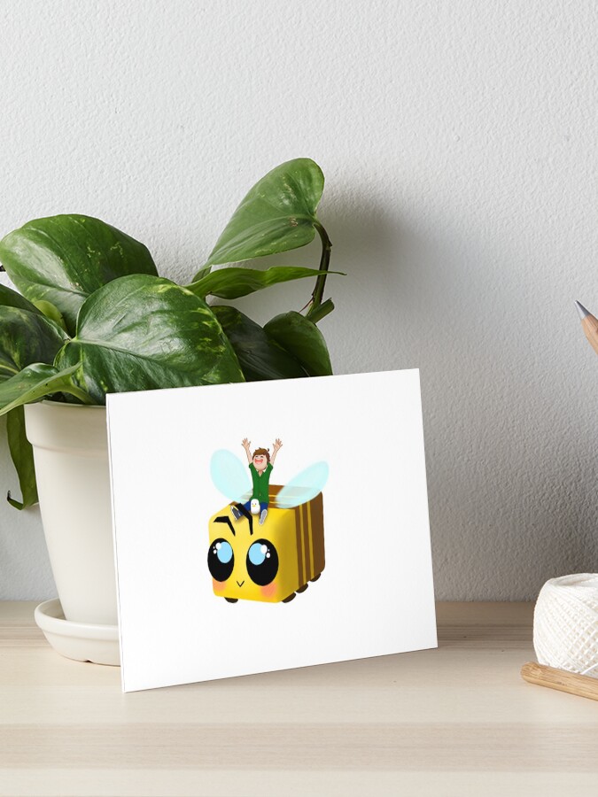 Tubbo bee fanart Art Board Print for Sale by naoli04