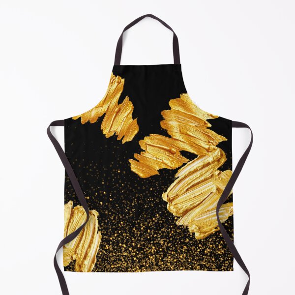Item preview, Painted & Sprinkled Gold Abstract  designed and sold by silviasunflower.