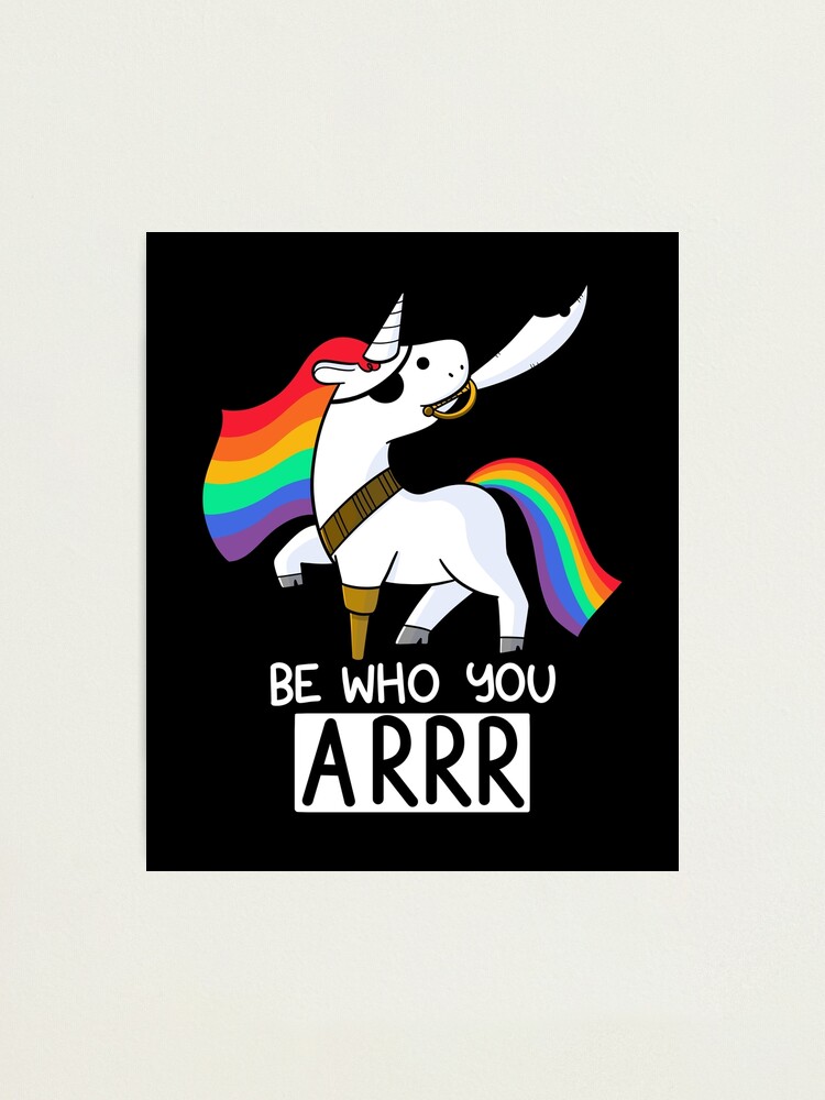 Thumbnail 1 of 3, Photographic Print, Pirate Unicorn designed and sold by TaylorRoss1.