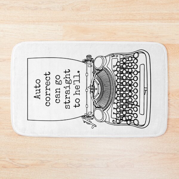 Item preview, Funny Writer Author Novelist Auto Correct Can Go To Hell designed and sold by GrandeDuc.