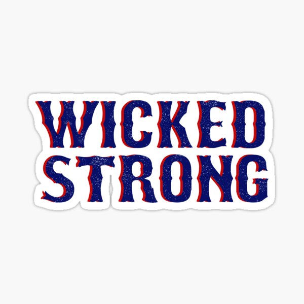 Wicked Strong Sticker