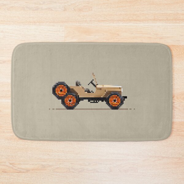 Item preview, Off-Road Classic Cruiser Pixel Art #1 designed and sold by Autopixo.