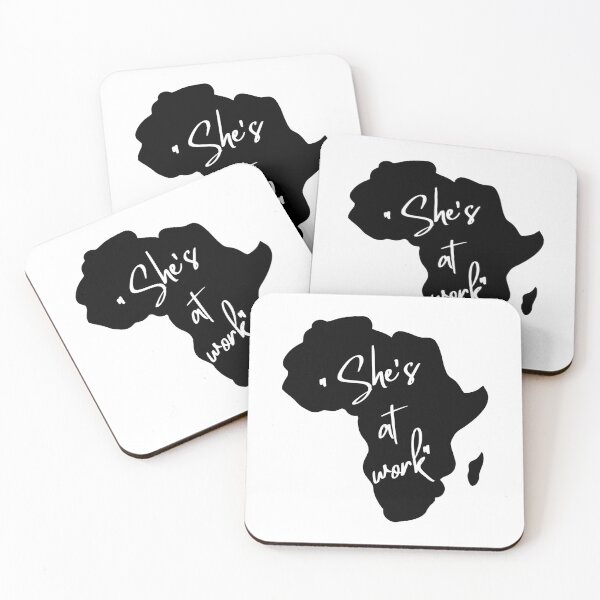 Item preview, Where's Africa? She's At Work | Tiktok designed and sold by itsokaybyme.