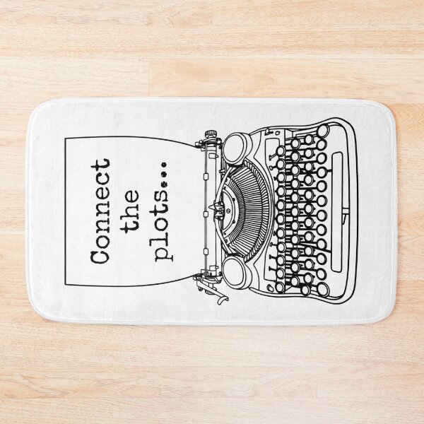 Item preview, Funny Writer Author Novelist Connect The Plots Typewriter designed and sold by GrandeDuc.