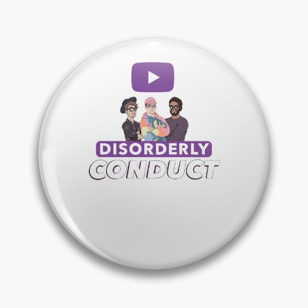 Item preview, Disorderly Conduct YouTube Channel designed and sold by DavonRosenbaum.