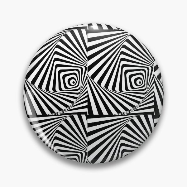 Item preview, geometric colourful psychedelic ripple pattern Black 2 designed and sold by kyds.