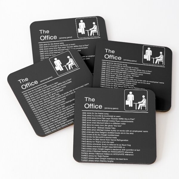 Item preview, The Office Drink Game designed and sold by CarlMyles.