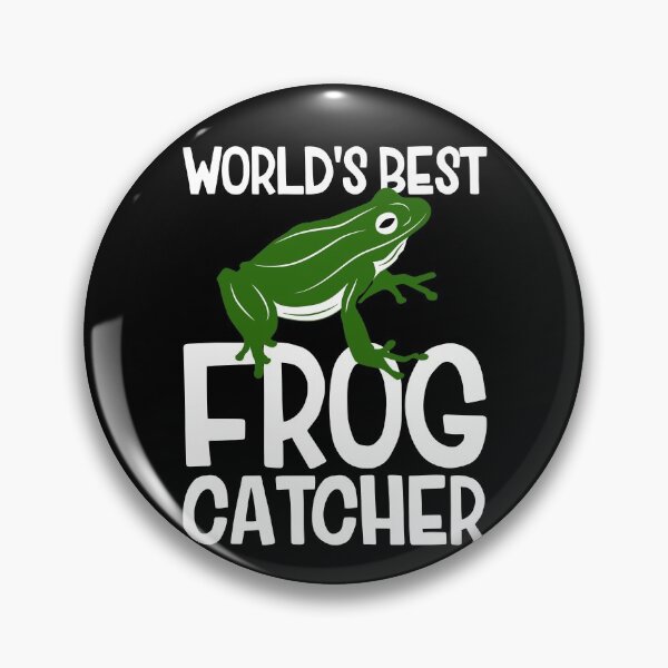 Item preview, World's Best Frog Catcher Girl Toad Lover Boy Frog Hunter Gear designed and sold by DynamicDesign.