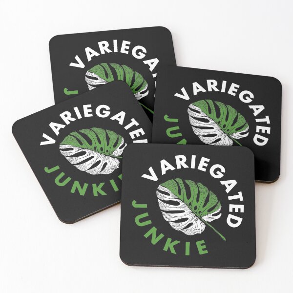 Item preview, Variegated Junkie Funny Houseplant Lover designed and sold by goodspy.
