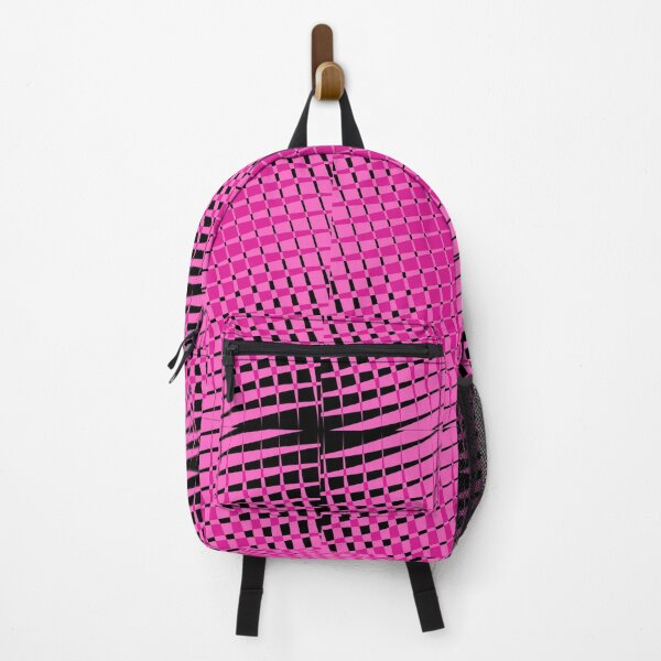 Item preview, Copy of Copy of geometric colourful psychedelic ripple pattern pink 2 designed and sold by kyds.