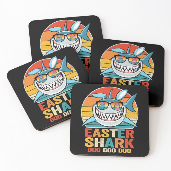 Item preview, Easter Shark Doo Doo Doo  Funny Daddy Mom Shark designed and sold by Renergie.