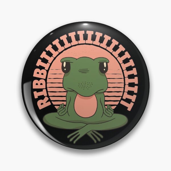 Item preview, Funny Ribbit Yoga Frog Meditation Funny Frog Lover Gear designed and sold by DynamicDesign.