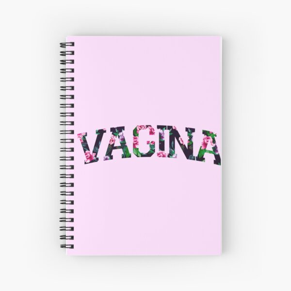 Vagina Spiral Notebook