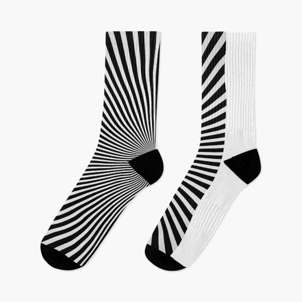 Item preview, geometric colourful psychedelic ripple pattern black 5 designed and sold by kyds.