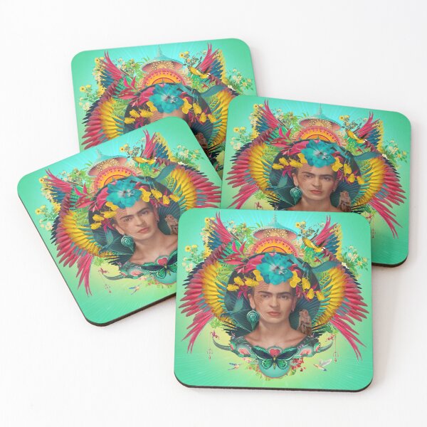 Item preview, Frida Kahlo Tribute Tropical designed and sold by AngiandSilas.