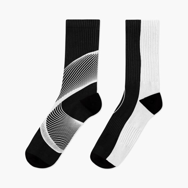 Item preview, geometric colourful psychedelic ripple pattern black 7 designed and sold by kyds.