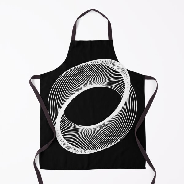Item preview, geometric colourful psychedelic ripple pattern black 7 designed and sold by kyds.