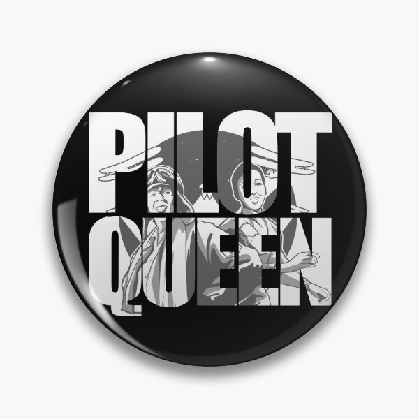 Item preview, Pilot Queen Biplane Aviator Women's Prop Airplane Pilot Gear designed and sold by DynamicDesign.