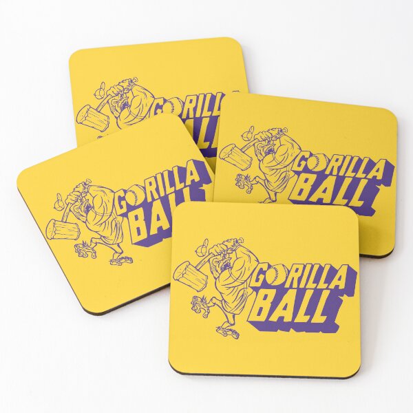 Item preview, Gorilla Ball Is Back! | Vintage Purple & Gold Baseball designed and sold by SLAG-Creative.