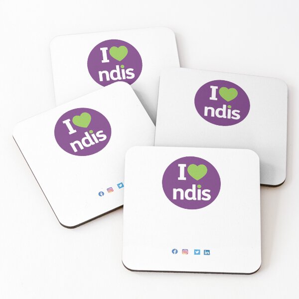 Item preview, I LOVE NDIS WHEATBELT HEALTH NETWORK FOR COLOURS designed and sold by DavonRosenbaum.