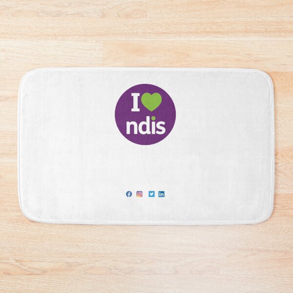 Item preview, I LOVE NDIS WHEATBELT HEALTH NETWORK FOR COLOURS designed and sold by DavonRosenbaum.