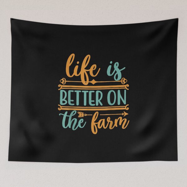 Item preview, Life Is Better On The Farm Farming Humor designed and sold by JPKallas.