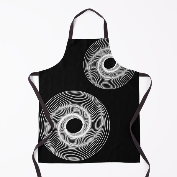 Item preview, geometric colourful psychedelic ripple pattern black 8 designed and sold by kyds.