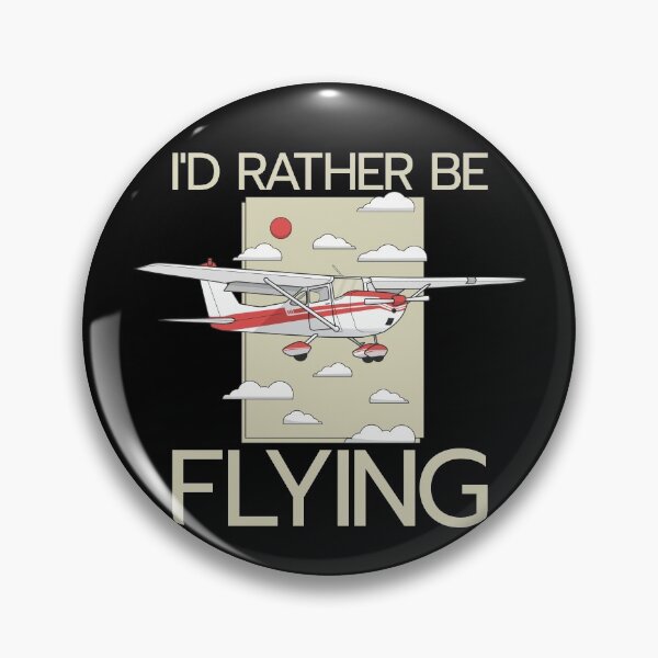 Item preview, I'd Rather Be Flying Prop Plane Prop Aircraft Airplane Pilot Gear designed and sold by DynamicDesign.