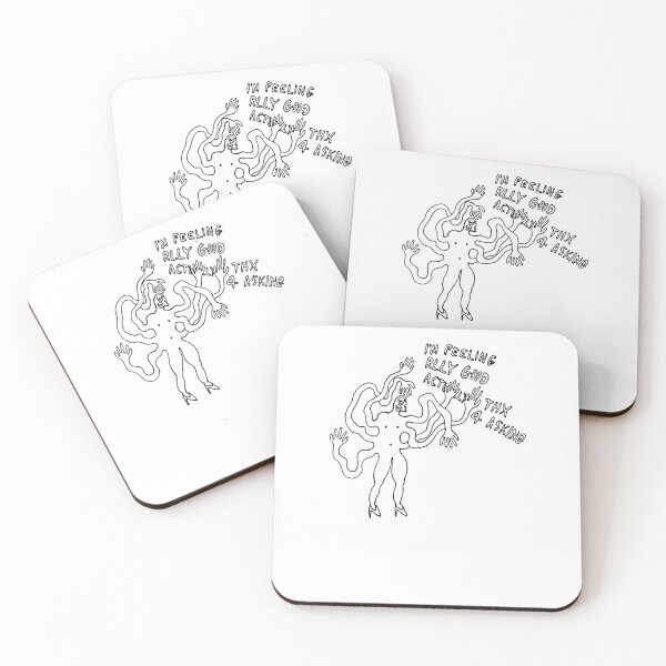 Item preview, I'm Feeling Rlly Good Actually, Thx 4 Asking designed and sold by DavonRosenbaum.