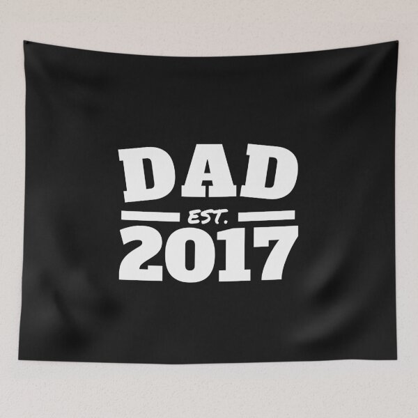 Item preview, Dad Est. 2017 designed and sold by Click-Like.