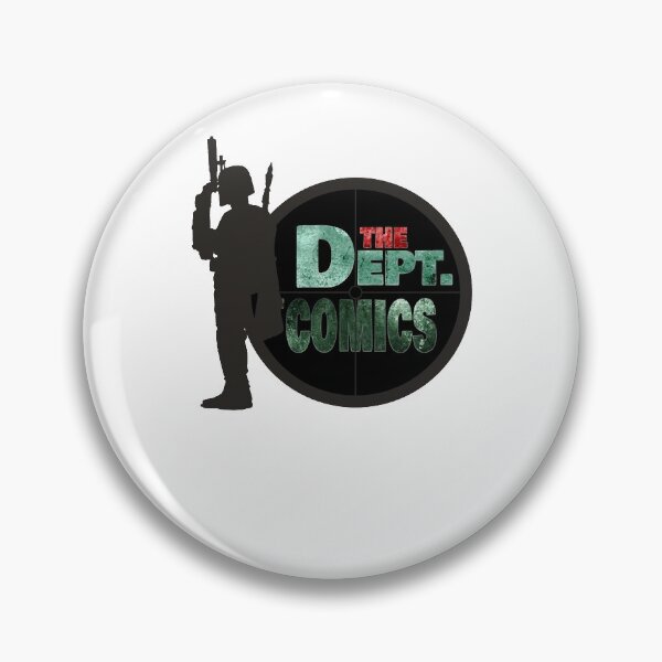 Item preview, The Dept. of Comics Bounty Hunter Logo designed and sold by DavonRosenbaum.