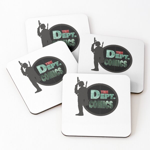 Item preview, The Dept. of Comics Bounty Hunter Logo designed and sold by DavonRosenbaum.