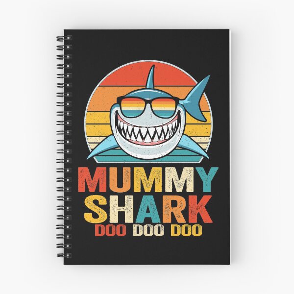Item preview, Mummy Shark Doo Doo Doo Retro Mum Mother Shark designed and sold by Renergie.