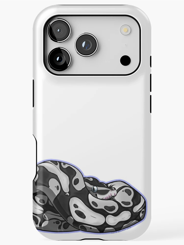 Thumbnail 1 of 4, iPhone Case, Axanthic Ball Python designed and sold by Dachindae.