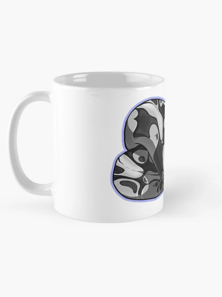 Thumbnail 5 of 6, Coffee Mug, Axanthic Ball Python designed and sold by Dachindae.