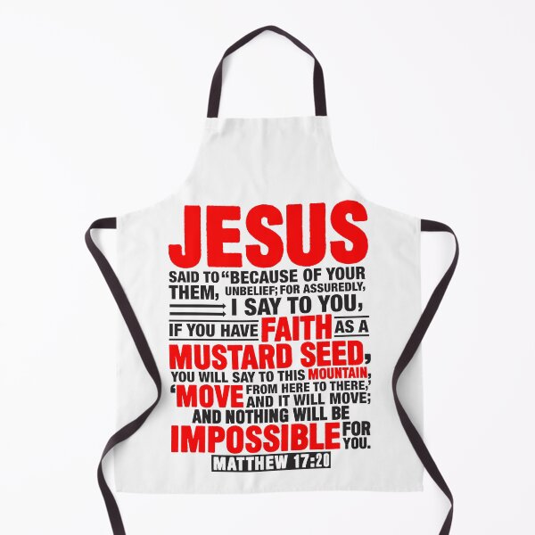 Item preview, Matthew 17:20 designed and sold by plushism.