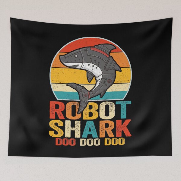 Item preview, Robot Shark Doo Doo Doo Hai Funny Robot Robothai designed and sold by Renergie.