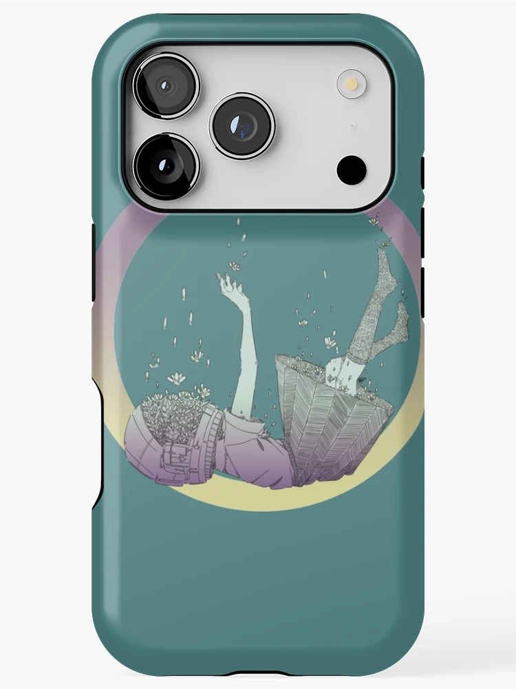 Thumbnail 1 of 4, iPhone Case, scattering eclipse designed and sold by RhiBN.