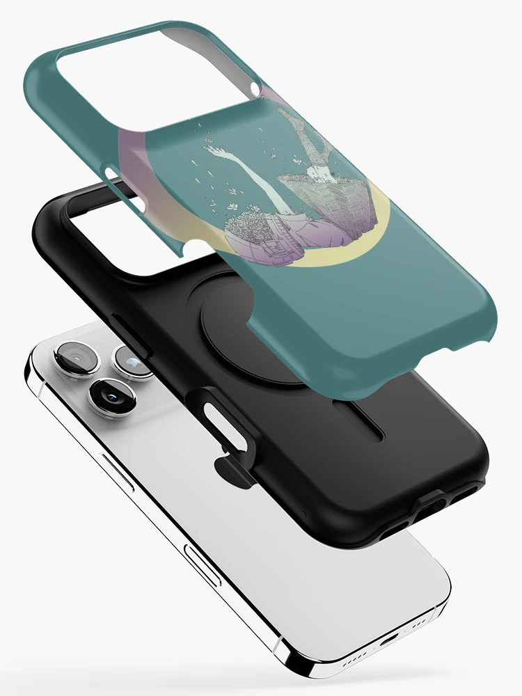 Thumbnail 2 of 4, iPhone Case, scattering eclipse designed and sold by RhiBN.