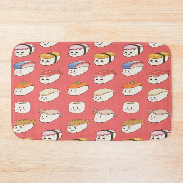 Item preview, Cute Sushi Character (9 pieces) designed and sold by GreenL3gacy.