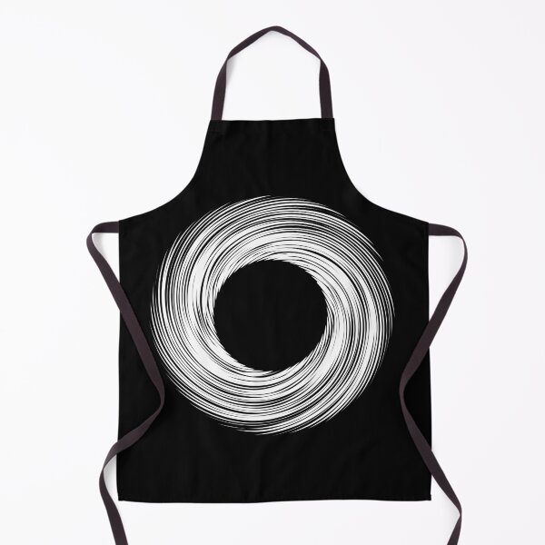Item preview, geometric colourful psychedelic ripple pattern black 10 designed and sold by kyds.
