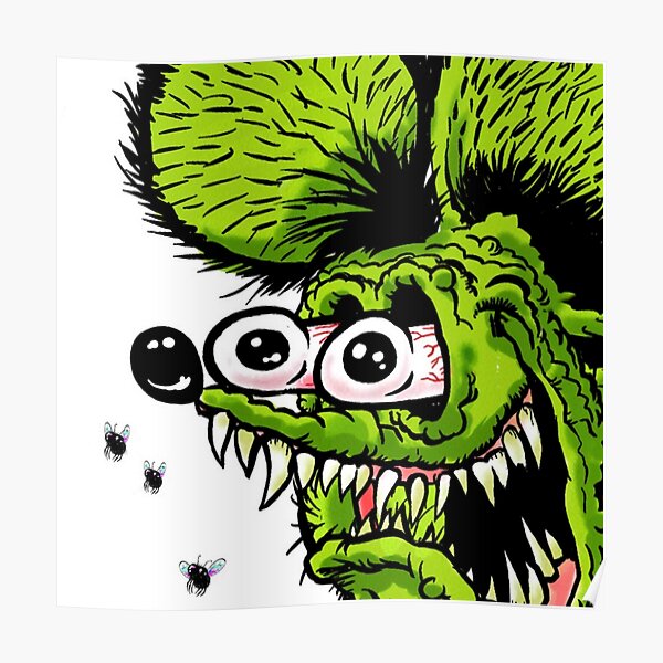 rat fink Poster by jjimshop