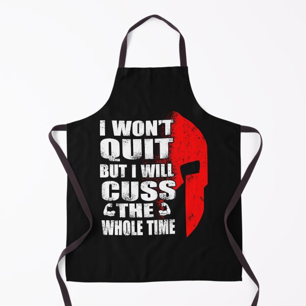 Item preview, Spartan I Will Not Quit Funny Design Great Gift designed and sold by teest2209.