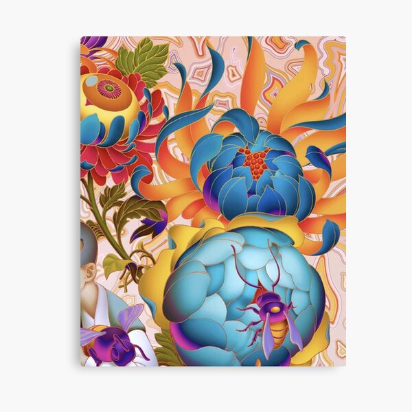fleur Impression sur toile