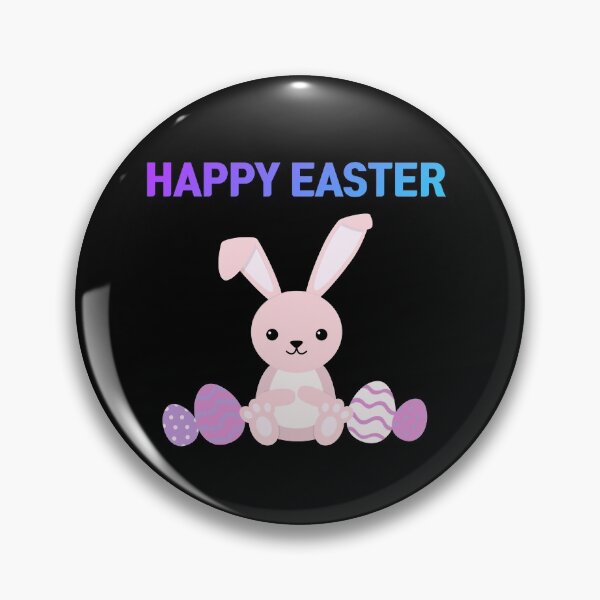 Item preview,  Happy Easter cute rabbit designed and sold by VioletBear.