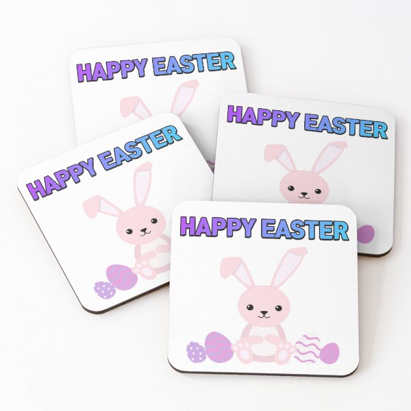 Item preview,  Happy Easter cute rabbit designed and sold by VioletBear.