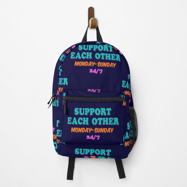 Item preview, SUPPORT EACH OTHER 24 7 BACKPRINT designed and sold by aydapadi.