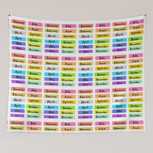 Item preview, All Months stickers designed and sold by PCpallavi.