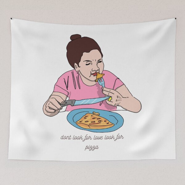 Artikelvorschau, Suchen Sie nicht nach Liebe, suchen Sie nach Pizza-Mädchen-Kunstdesign 2021 entworfen und verkauft von AliMuradShop.
