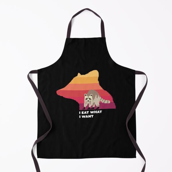 Item preview, Funny Racoon I Eat What I Want designed and sold by TheTeeSupplyCo.